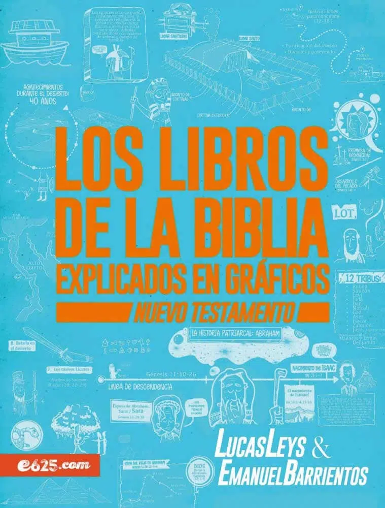 Los libros de la Biblia explicados en graficos - Nuevo Testamento 9781946707635 Los libros de la Biblia explicados en graficos - Nuevo Testamento