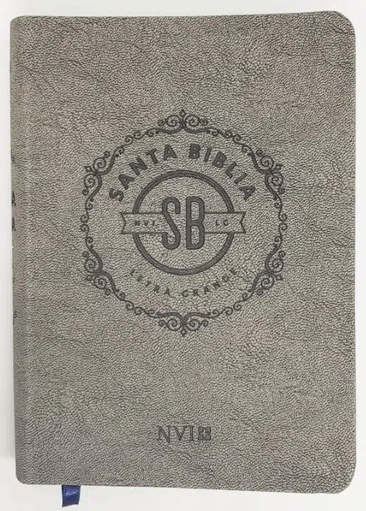 Biblia compacta letra grande gris NVI 9789870101420 Biblia compacta letra grande gris NVI