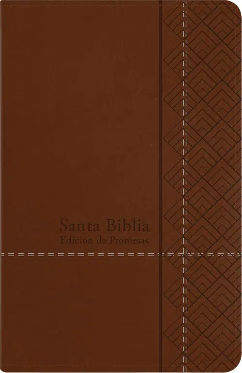 Biblia de promesas tamaño manual letra grande con cierre cafe Reina Valera 1960 9780789925879 Biblia de promesas tamaño manual letra grande con cierre cafe Reina Valera 1960