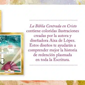 Biblia devocional centrada en Cristo matizada Reina Valera 1960 9781087762043 Biblia devocional centrada en Cristo matizada Reina Valera 1960 - 9781087762043