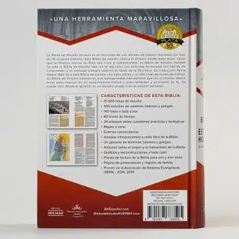Biblia de estudio Holman tapa dura Reina Valera 1960 9781087783505 Biblia de estudio Holman tapa dura Reina Valera 1960 - 9781087783505