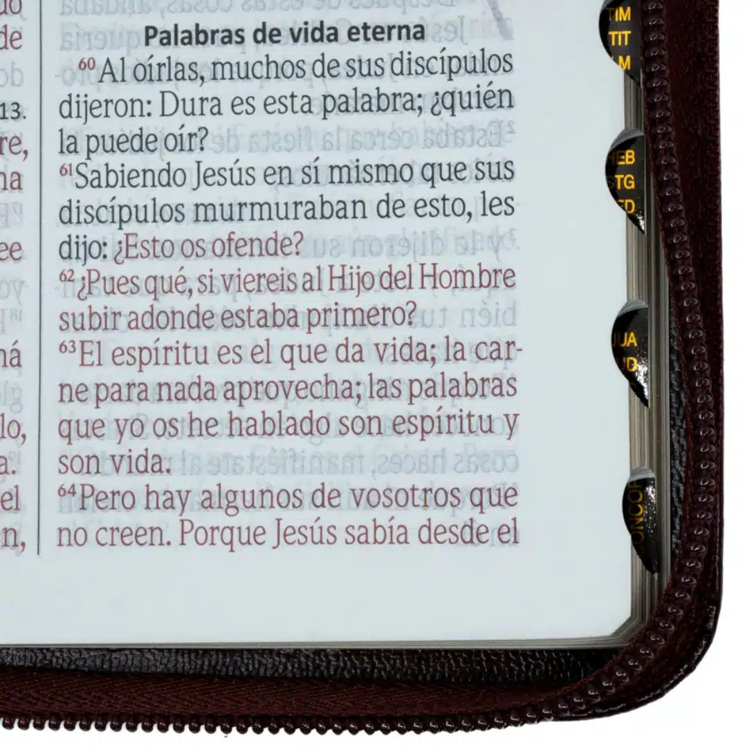 Biblia Reina Valera 1960, Tamaño Bolsillo, Símil Piel, Índice, Cierre, Vinotinto 9789587456578 Biblia Reina Valera 1960, Tamaño Bolsillo, Símil Piel, Índice, Cierre, Vinotinto - Imagen 2