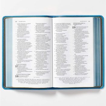 Biblia ultrafina, letra grande, colección premier, azul, edición limitada NBLA 9780829730272 Biblia ultrafina, letra grande, colección premier, azul, edición limitada NBLA - 9780829730272