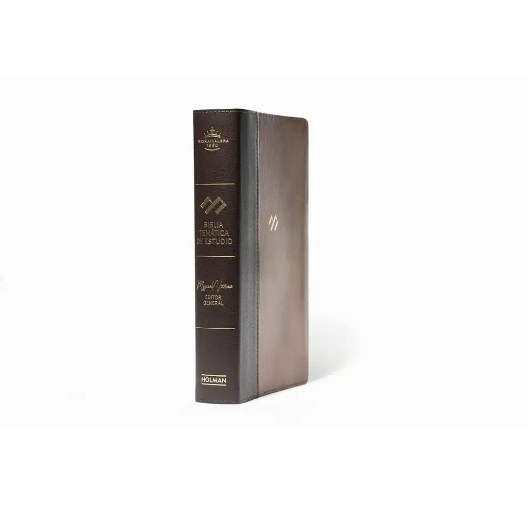 Biblia temática de estudio Reina Valera 1960 , marrón oscuro 9781535999434 Biblia temática de estudio Reina Valera 1960 , marrón oscuro - Imagen 2