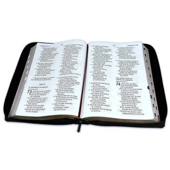 Alternative view of Biblia Reina Valera 1960, letra super gigante, imitación piel, con cierre