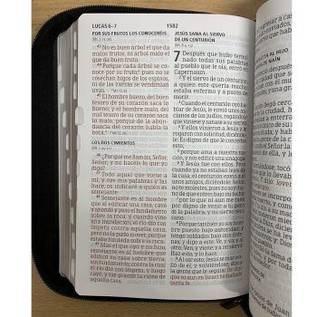 Alternative view of Biblia Reina Valera 1960, Letra Gigante, Imitación Piel, Manual con cierre, Negra