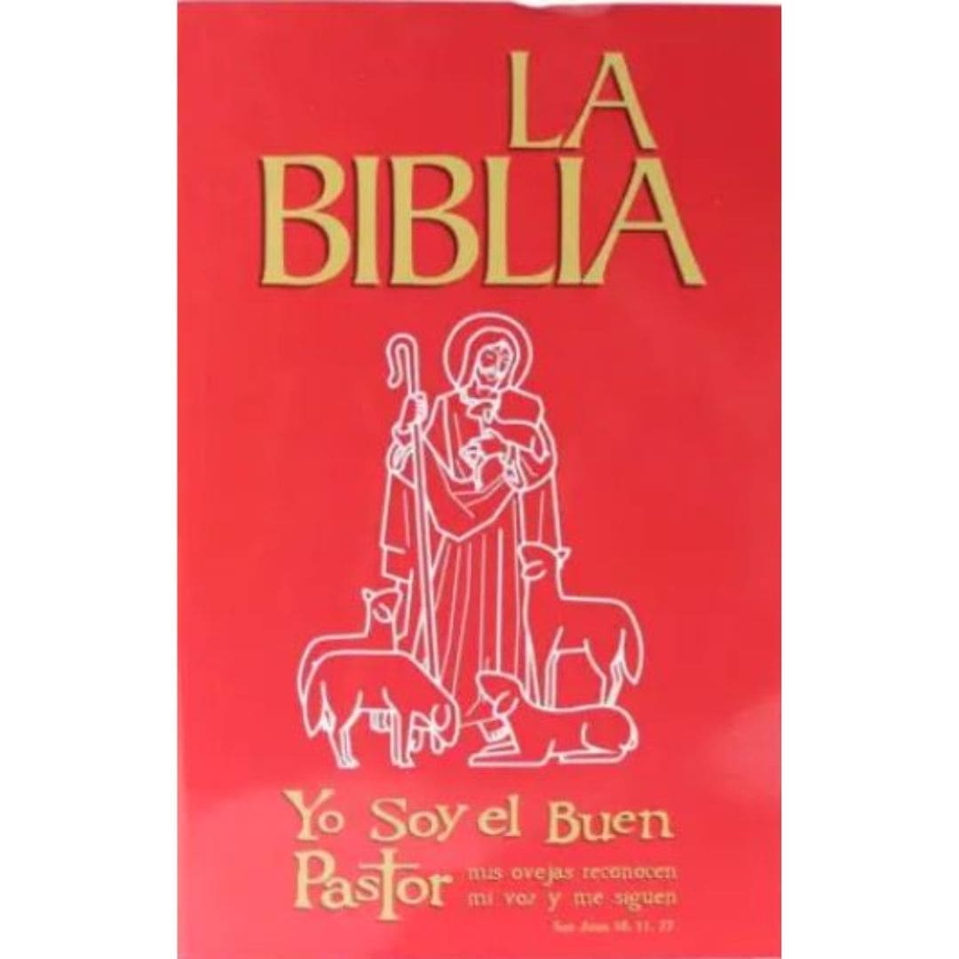 Biblia Dios Habla Hoy, Yo Soy el Buen Pastor, tapa blanda, manual, roja 9789587450040 Biblia Dios Habla Hoy, Yo Soy el Buen Pastor, tapa blanda, manual, roja