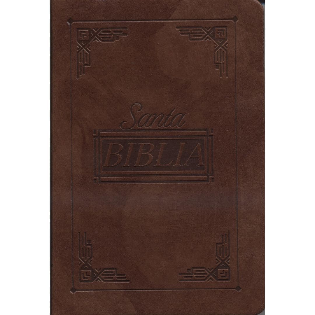 Biblia Económica Reina Valera 1960, Tipo Agenda, Símil Piel, Café 9789587457650 Biblia Económica Reina Valera 1960, Tipo Agenda, Símil Piel, Café