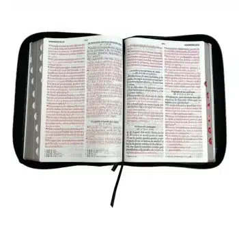 Biblia Reina Valera 1960, Letra Super Gigante, Símil Piel, con Índice, con Cierre, Negra 9798885161824 Biblia Reina Valera 1960, Letra Super Gigante, Símil Piel, con Índice, con Cierre, Negra - 9798885161824