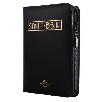 Biblia Reina Valera 1960, Letra Grande, Imitación Piel, Índice, Cierre, Negro 9789587456509 Biblia Reina Valera 1960, Letra Grande, Imitación Piel, Índice, Cierre, Negro - 9789587456509