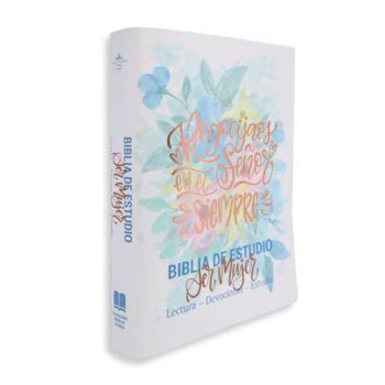 Alternative view of Biblia de Estudio Ser Mujer Reina Valera 1960, Letra Grande, Piel, Índice