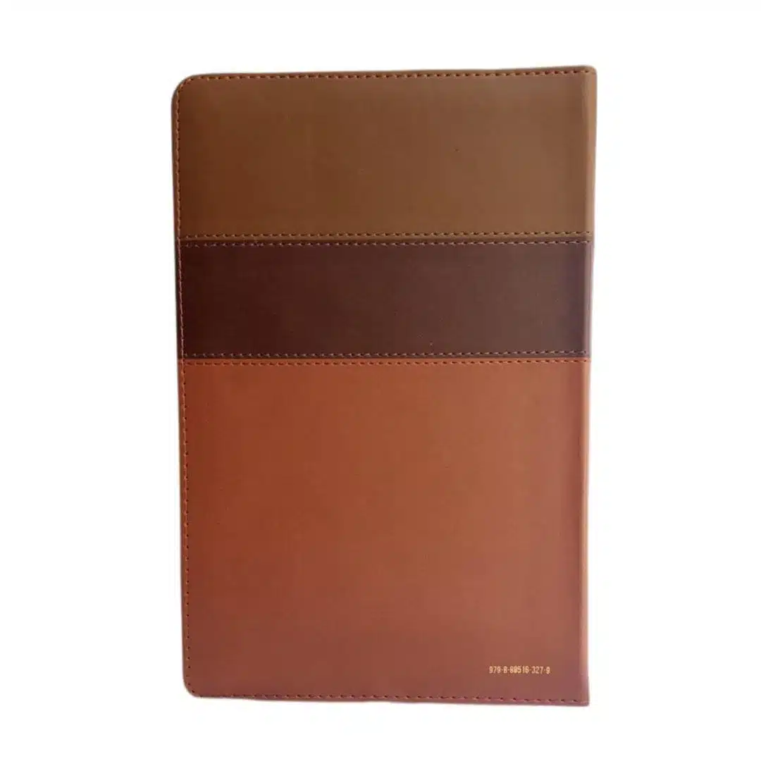 Biblia Reina Valera 1960, Tamaño Manual, Letra gigante, Símil Piel, Cierre, Café Tricolor 9798885163279 Biblia Reina Valera 1960, Tamaño Manual, Letra gigante, Símil Piel, Cierre, Café Tricolor - Imagen 2