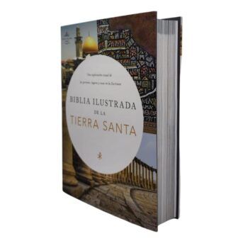 Alternative view of Biblia Ilustrada Tierra Santa RVR 1960, Tapa Dura, Cafe