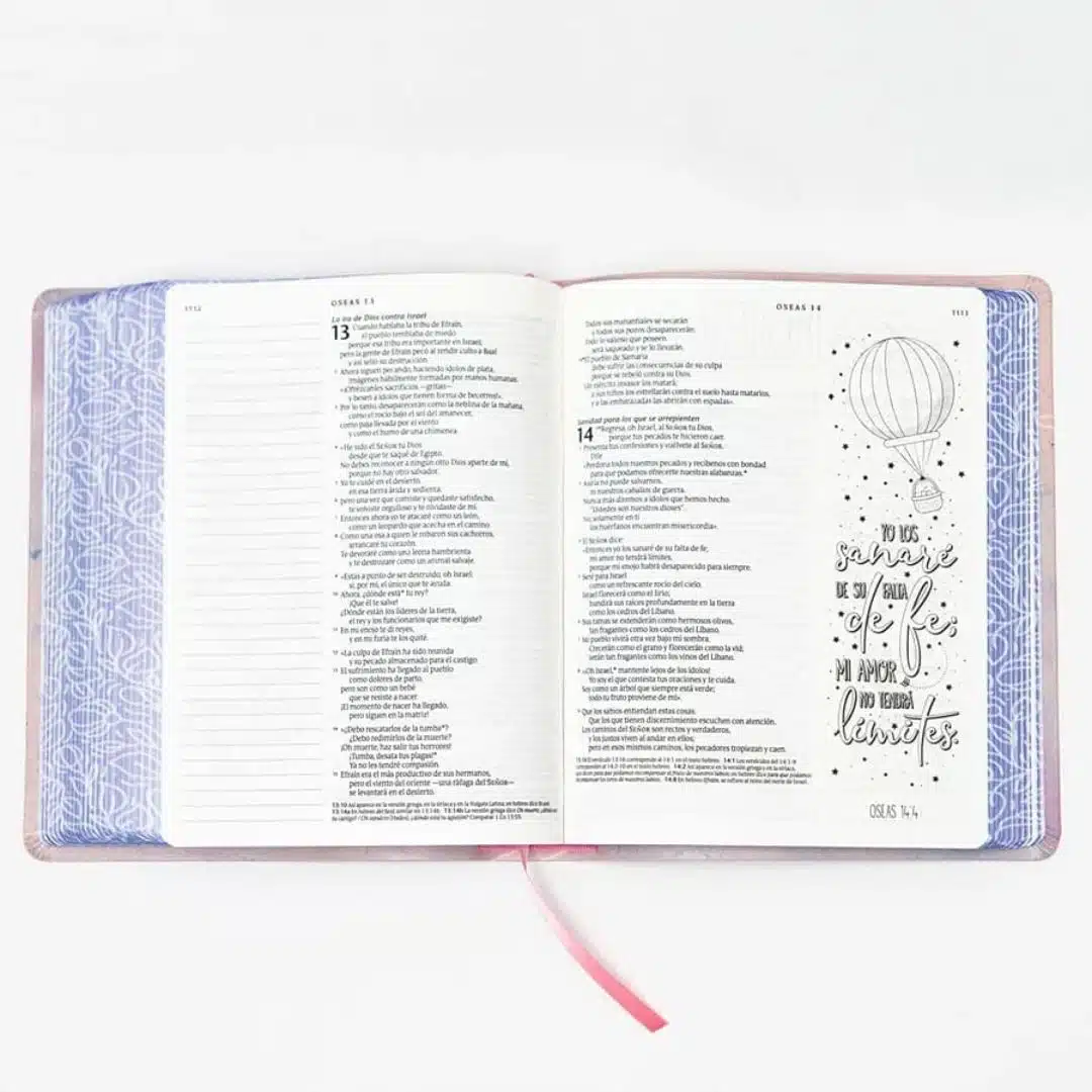 Biblia Inspira NTV, Sentipiel, Acuarela Rosa 9781496472144 Biblia Inspira NTV, Sentipiel, Acuarela Rosa - Imagen 4