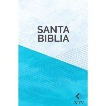 Biblia Económica NTV, Tamaño Manual, Tapa Blanda, Azul, Blanco