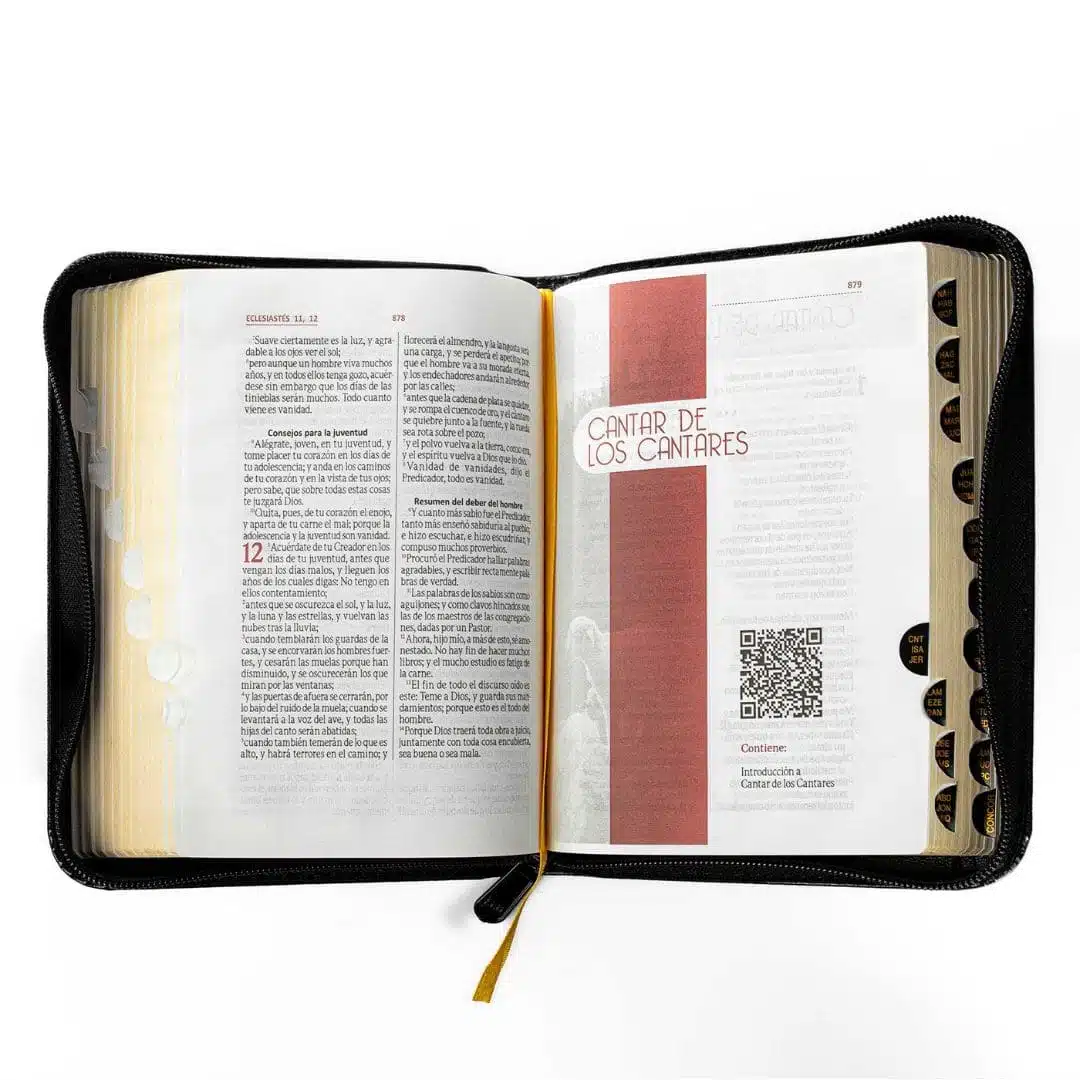 Biblia Reina Valera 1960, Tamaño Bolsillo, Símil Piel, índice, Cierre, Negro 9789587456561 Biblia Reina Valera 1960, Tamaño Bolsillo, Símil Piel, índice, Cierre, Negro - Imagen 2