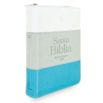 Alternative view of Biblia Reina Valera 1960, Tamaño Bolsillo, Letra Mediana, Símil Piel, Indice, Cierre,Tricolor