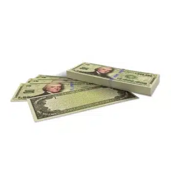 Billete de un millón de dólares - Paquete x 50 Unidades 298ES50 Billete de un millón de dólares - Paquete x 50 Unidades - 298ES50