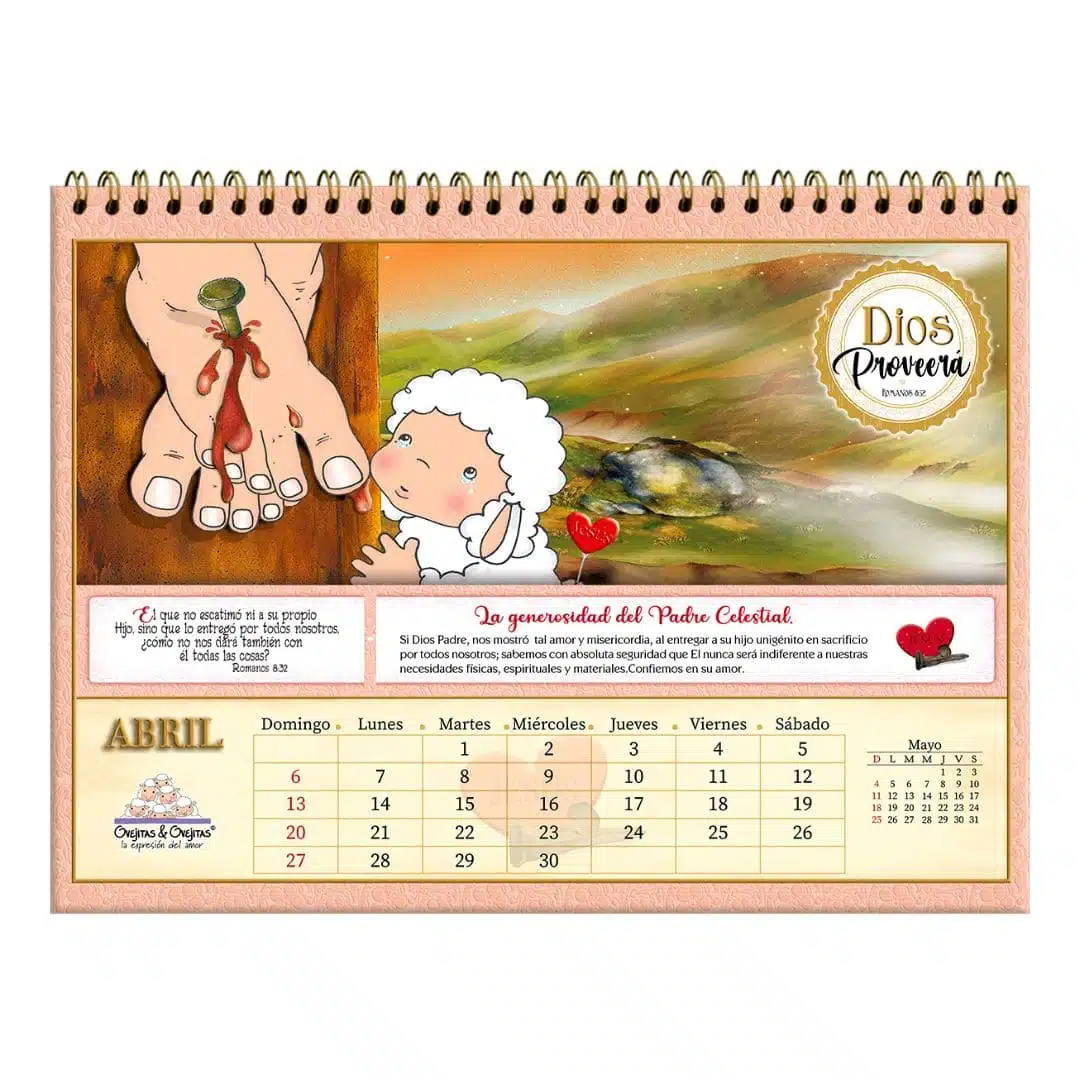 Calendario de Escritorio Ovejitas 2025 7709211271676 Calendario de Escritorio Ovejitas 2025 - Imagen 2