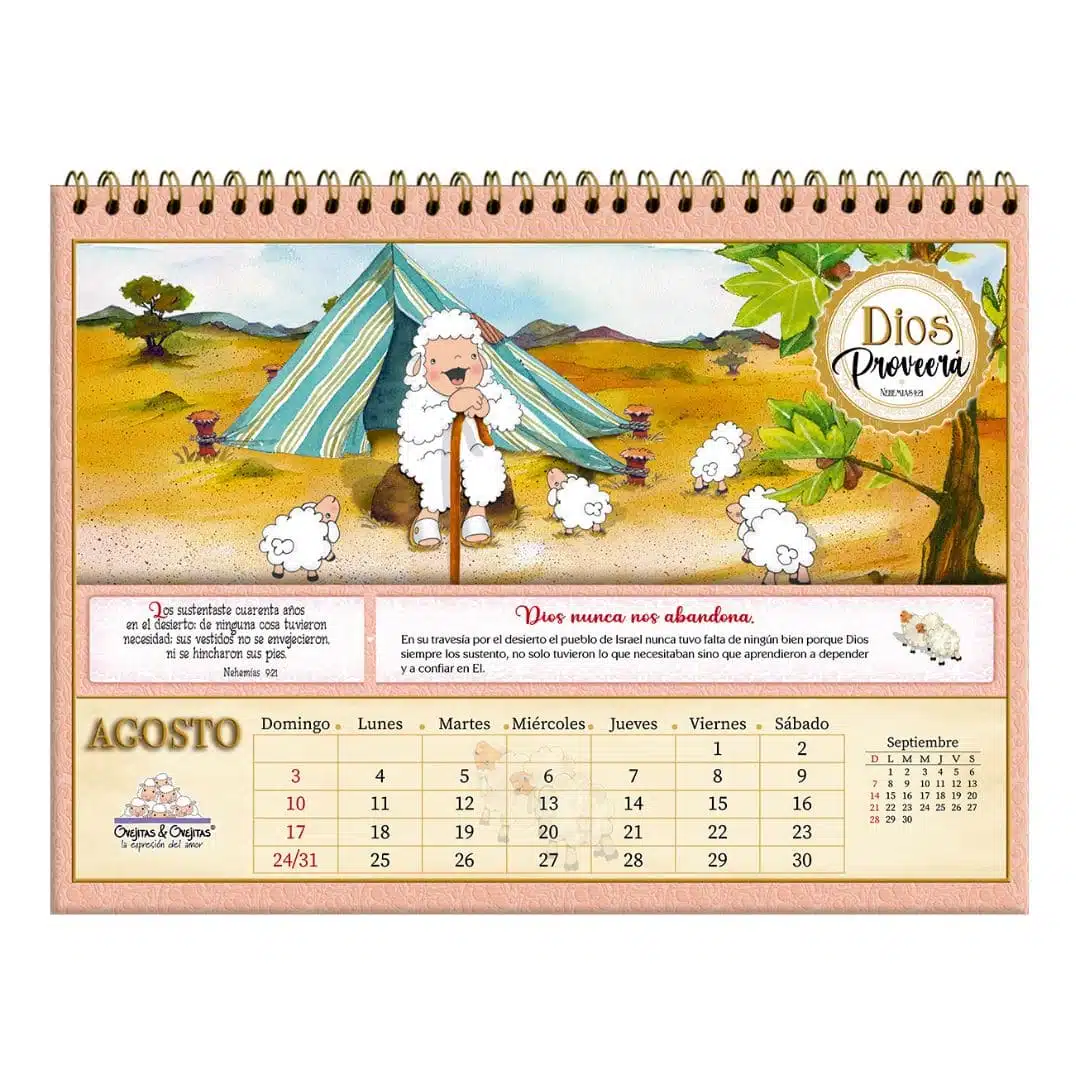 Calendario de Escritorio Ovejitas 2025 7709211271676 Calendario de Escritorio Ovejitas 2025 - Imagen 3
