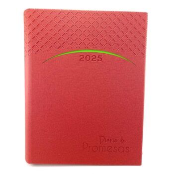 Agenda Diario de Promesas 2025, Rojo