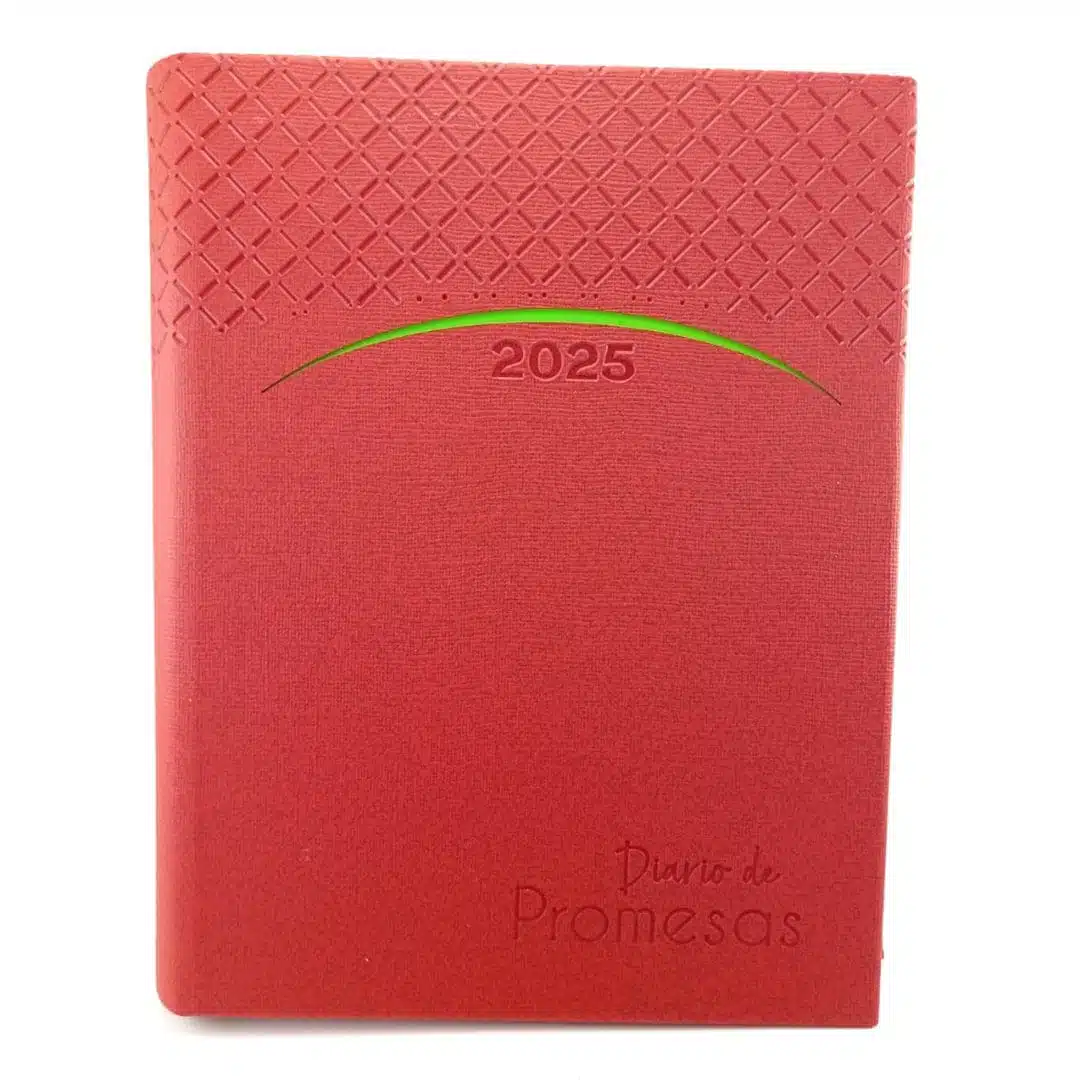 Agenda Diario de Promesas 2025, Rojo 7708028025182 Agenda Diario de Promesas 2025, Rojo
