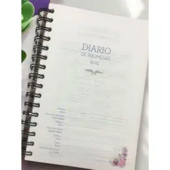 Agenda Diario de Promesas 2025, Azul Claro 7708028025335 Agenda Diario de Promesas 2025, Azul Claro - 7708028025335
