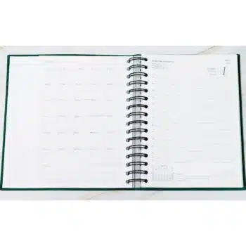 Agenda Diario de Promesas 2025, Verde Oscuro 7708028025564 Agenda Diario de Promesas 2025, Verde Oscuro - 7708028025564