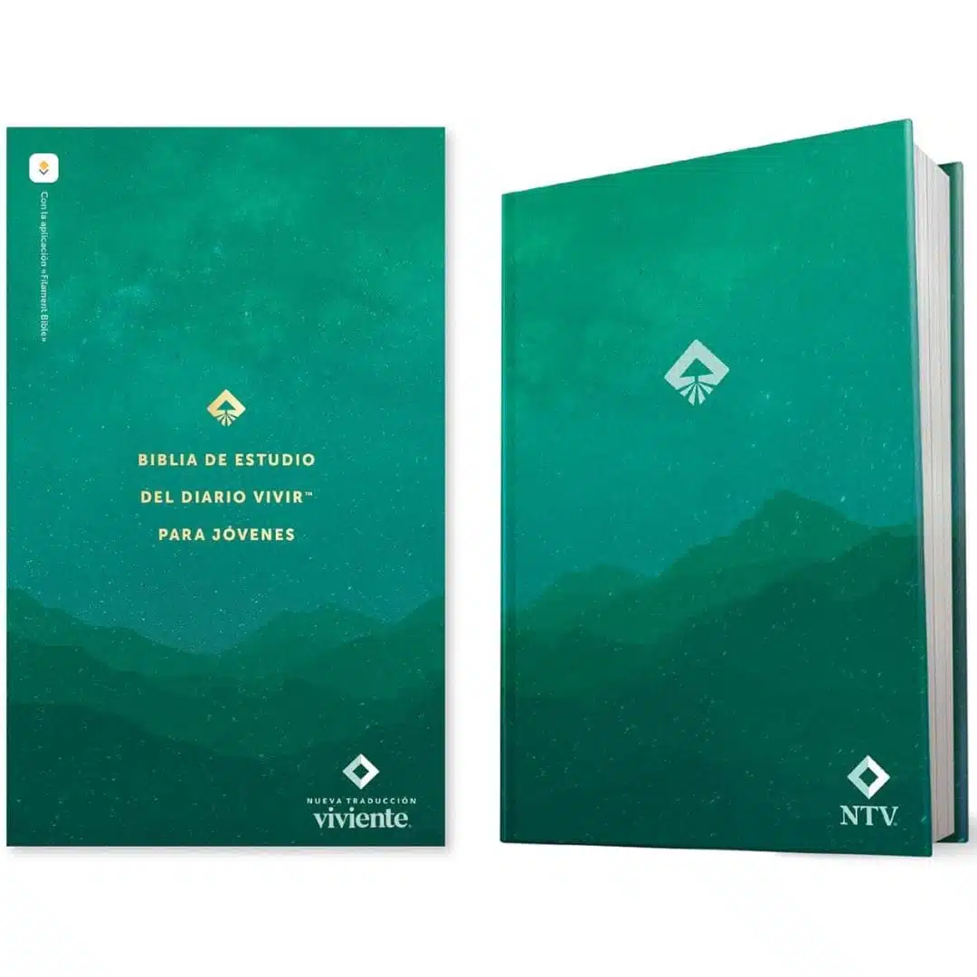 Biblia de estudio Diario Vivir para jóvenes NTV, Tapa Dura, Verde 9781496429872 Biblia de estudio Diario Vivir para jóvenes NTV, Tapa Dura, Verde - Imagen 2