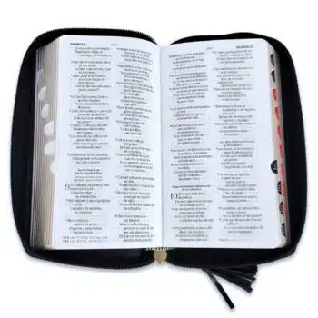 Biblia Reina Valera 1960, Tipo Billetera, Simil Piel, Índice, Cierre, Negro Beige 9798885169370 Biblia Reina Valera 1960, Tipo Billetera, Simil Piel, Índice, Cierre, Negro Beige - Imagen 3