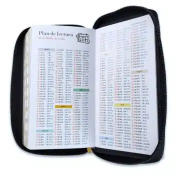 Biblia Reina Valera 1960, Tipo Billetera, Simil Piel, Índice, Cierre, Negro Beige 9798885169370 Biblia Reina Valera 1960, Tipo Billetera, Simil Piel, Índice, Cierre, Negro Beige - Imagen 4