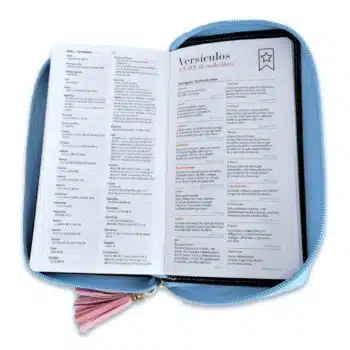 Biblia Reina Valera 1960, Tipo Billetera, Simil Piel, Cierre, Azul Rosa 9798885169424 Biblia Reina Valera 1960, Tipo Billetera, Simil Piel, Cierre, Azul Rosa - 9798885169424