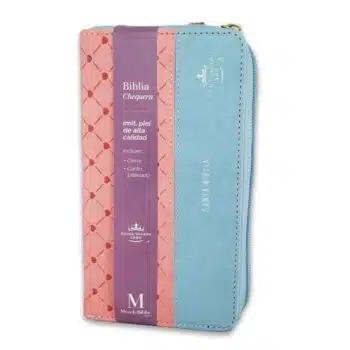 Biblia Reina Valera 1960, Tipo Billetera, Simil Piel, Cierre, Azul Rosa 9798885169424 Biblia Reina Valera 1960, Tipo Billetera, Simil Piel, Cierre, Azul Rosa - 9798885169424