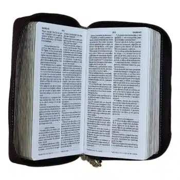 Biblia Reina Valera 1960, Tipo Billetera, Simil Piel, Cierre, Beige Café 9798885169448 Biblia Reina Valera 1960, Tipo Billetera, Simil Piel, Cierre, Beige Café - Imagen 3