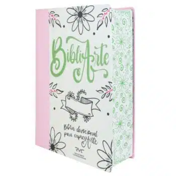 Biblia Devocional BibliArte RVC, Tapa Dura, Blanco Rosa 9781598778533 Biblia Devocional BibliArte RVC, Tapa Dura, Blanco Rosa - 9781598778533