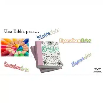 Biblia Devocional BibliArte RVC, Tapa Dura, Blanco Rosa 9781598778533 Biblia Devocional BibliArte RVC, Tapa Dura, Blanco Rosa - 9781598778533