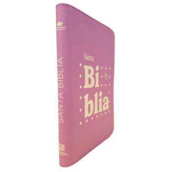 Alternative view of Biblia Económica Reina Valera 1960, Tamaño Manual, Símil Piel, Cierre, Lila
