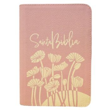 Biblia Económica Reina Valera 1960, Tamaño Manual, Símil Piel, Cierre, Rosado