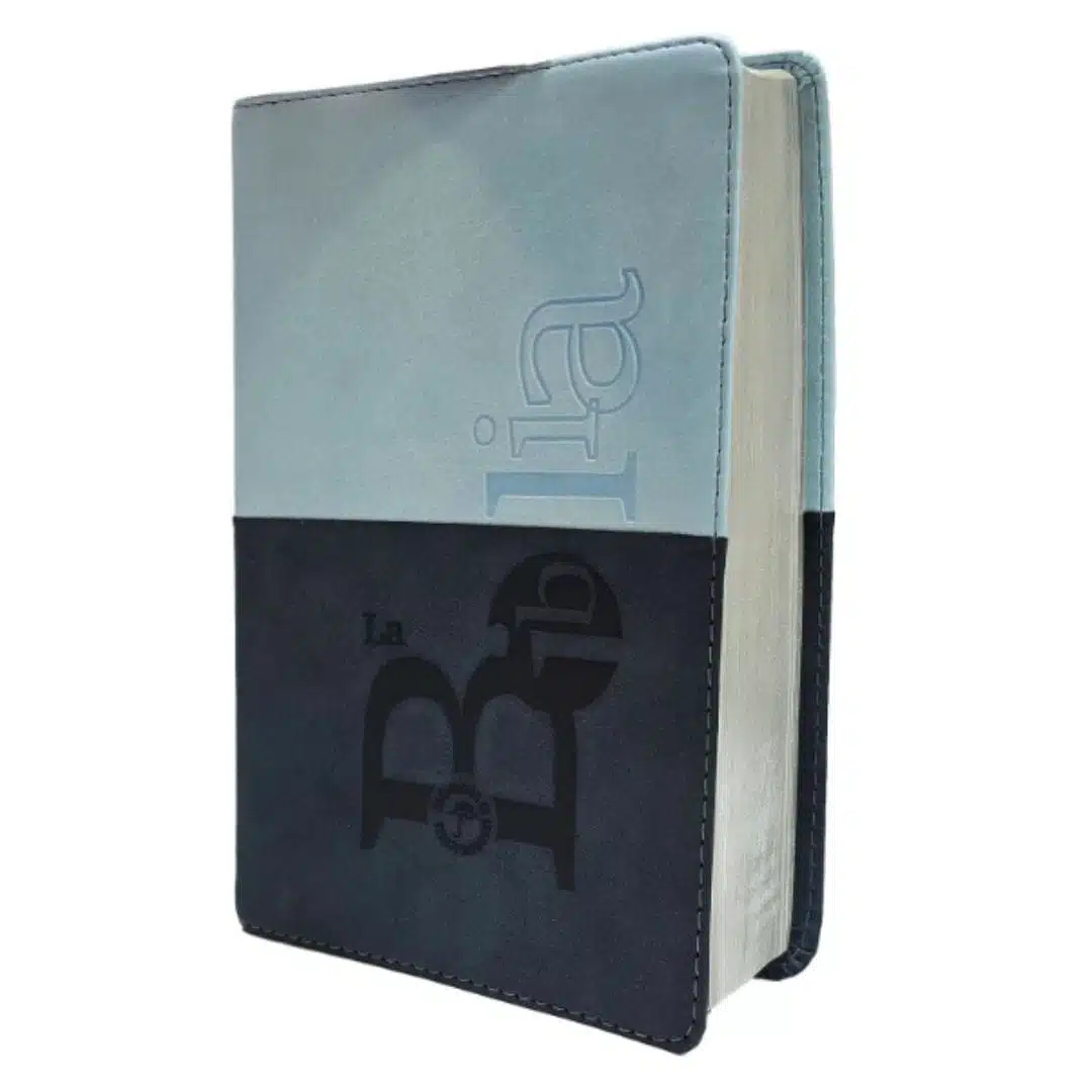 Biblia TLA, Tipo Agenda, Letra grande, Símil Piel, Bitono Azul 9789587459593 Biblia TLA, Tipo Agenda, Letra grande, Símil Piel, Bitono Azul - Imagen 2