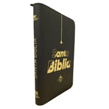 Alternative view of Biblia Económica Reina Valera 1960, Tamaño Manual, Símil Piel, Cierre, Negro