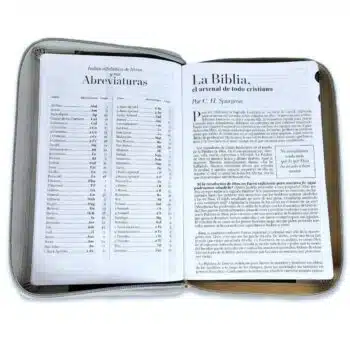 Biblia Reina Valera 1960, Tamaño Manual, Letra Grande, Símil Piel, Índice, Cierre, León Negro Gris 9798885168861 Biblia Reina Valera 1960, Tamaño Manual, Letra Grande, Símil Piel, Índice, Cierre, León Negro Gris - 9798885168861