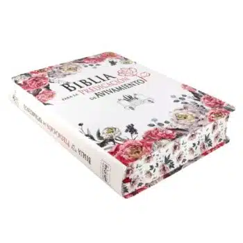 Biblia para la predicación de avivamiento Reina Valera 1960, Letra Grande, Símil Piel, Blanco Flores 7899938419229 Biblia para la predicación de avivamiento Reina Valera 1960, Letra Grande, Símil Piel, Blanco Flores - 7899938419229