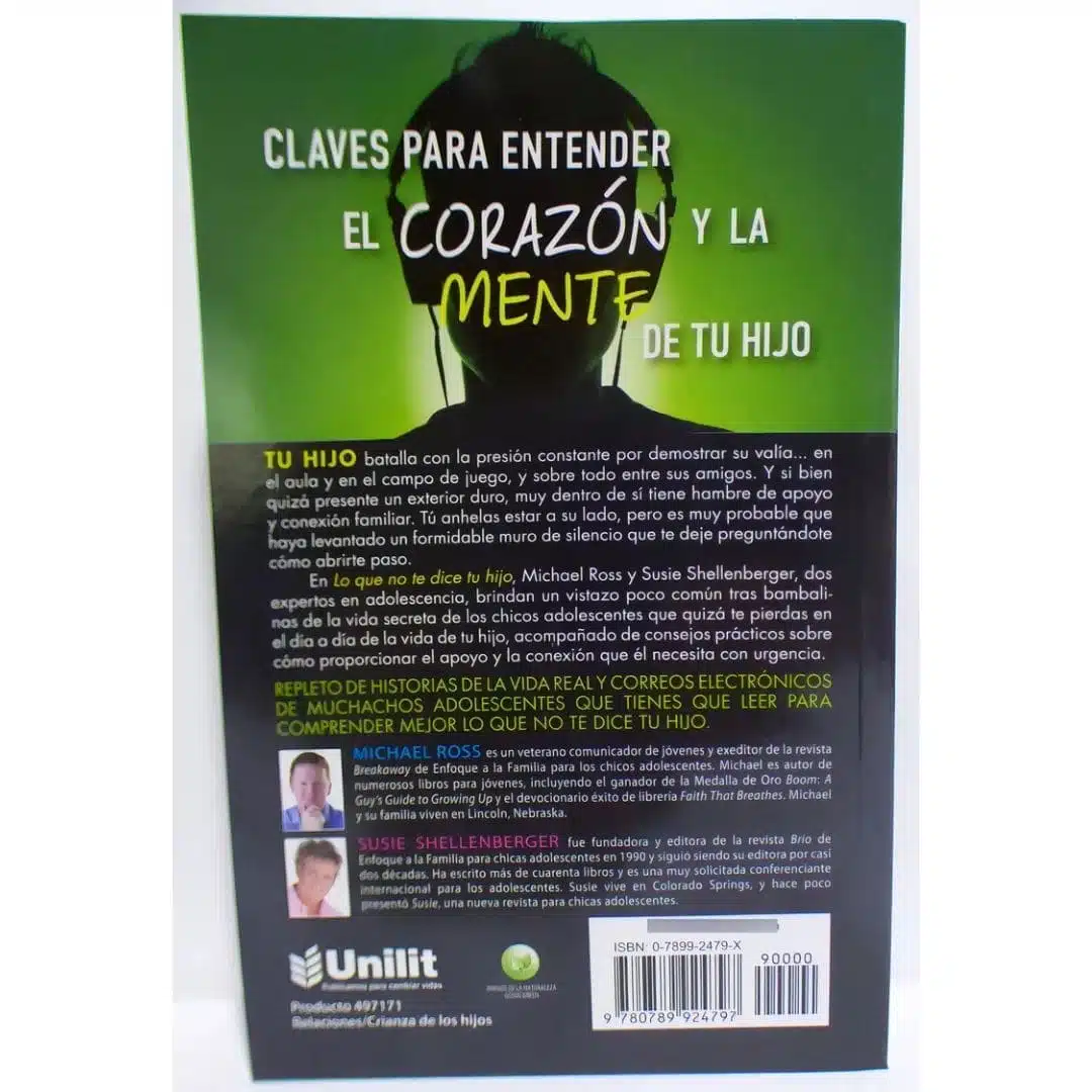 Lo que no te dice tu hijo 9780789924797 Lo que no te dice tu hijo - Imagen 2