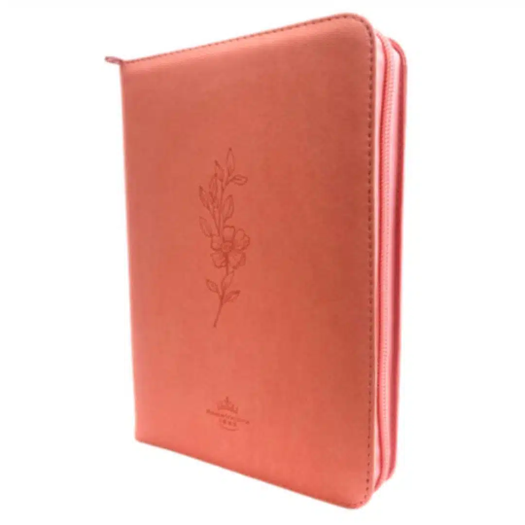 Biblia Reina Valera 1960, Tamaño Manual, Letra Grande, Símil Piel, Índice, Cierre, Flor, Rosado 9789587456523 Biblia Reina Valera 1960, Tamaño Manual, Letra Grande, Símil Piel, Índice, Cierre, Flor, Rosado - Imagen 2