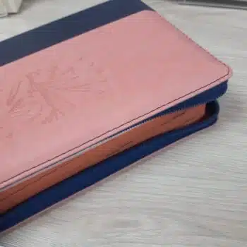 Biblia Económica Reina Valera 1960, Letra Grande, Símil Piel, Cierre, Rosado Azul 9789587458763 Biblia Económica Reina Valera 1960, Letra Grande, Símil Piel, Cierre, Rosado Azul - 9789587458763