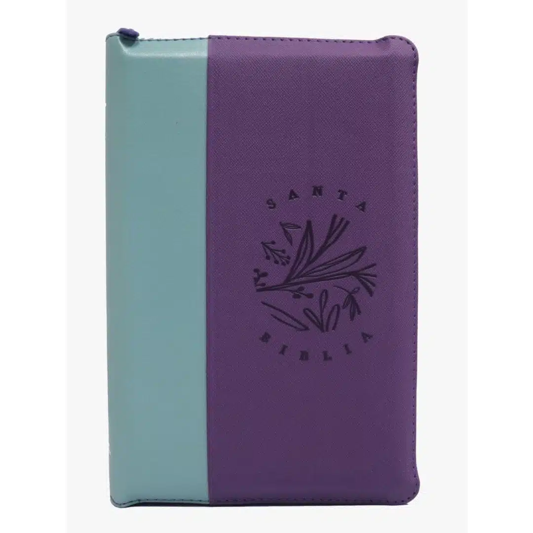 Biblia Económica Reina Valera 1960, Letra Grande, Símil Piel, Cierre, Morado Verde 9789587458862 Biblia Económica Reina Valera 1960, Letra Grande, Símil Piel, Cierre, Morado Verde