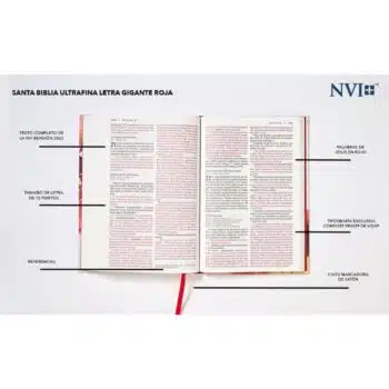 Biblia Ultrafina NVI, Letra Gigante, Tapa Dura en Tela, Dorado Rosa 9780829771831 Biblia Ultrafina NVI, Letra Gigante, Tapa Dura en Tela, Dorado Rosa - Imagen 10
