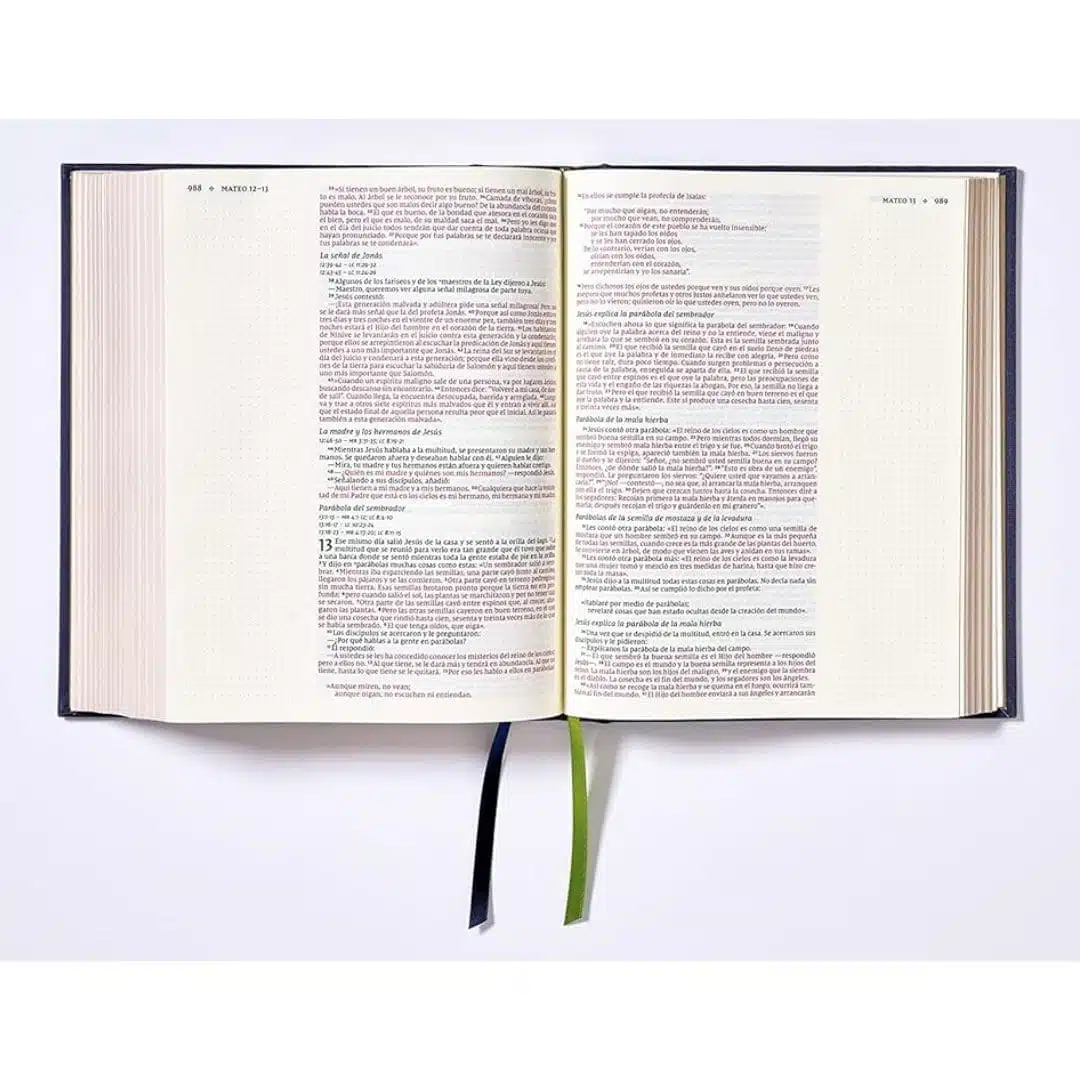 Biblia Edición Artística NVI, Tapa Dura en Tela, Flores, Azul 9780829771862 Biblia Edición Artística NVI, Tapa Dura en Tela, Flores, Azul - Imagen 10