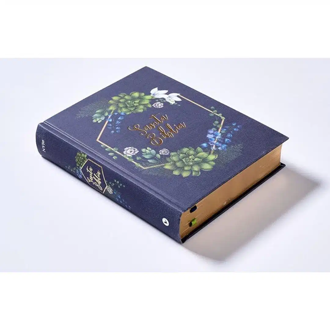 Biblia Edición Artística NVI, Tapa Dura en Tela, Flores, Azul 9780829771862 Biblia Edición Artística NVI, Tapa Dura en Tela, Flores, Azul - Imagen 6