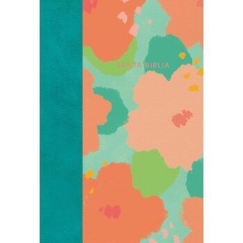 Biblia Reina Valera 1960, Letra Gigante, Símil Piel, Floral
